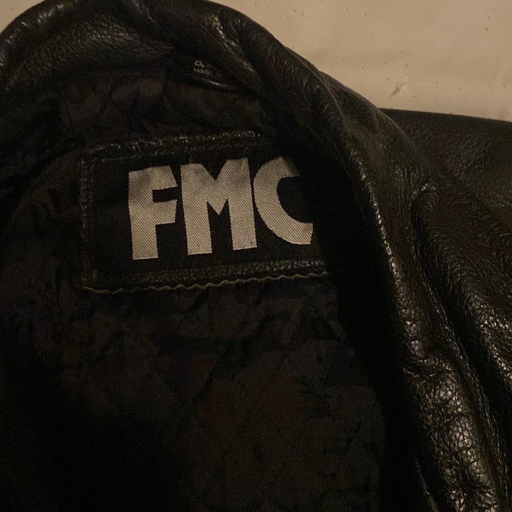 Leather jacket